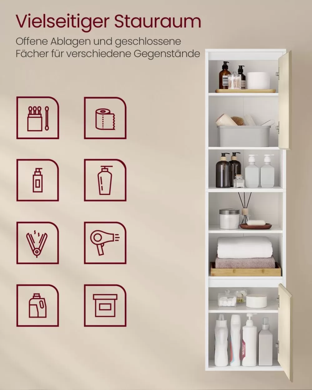 badezimmerschrank_hngend_mit__fchern__x__x__cm_2.webp Cheap SONGMICS Badezimmerschrank hängend mit 7 Fächern 30 x 40 x 160 cm