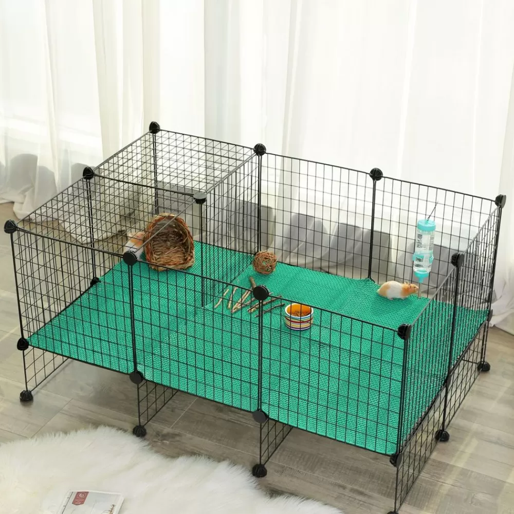 diykfig__metallgitterplatten_4.webp Flash Sale SONGMICS DIY-Käfig 32 Metallgitterplatten