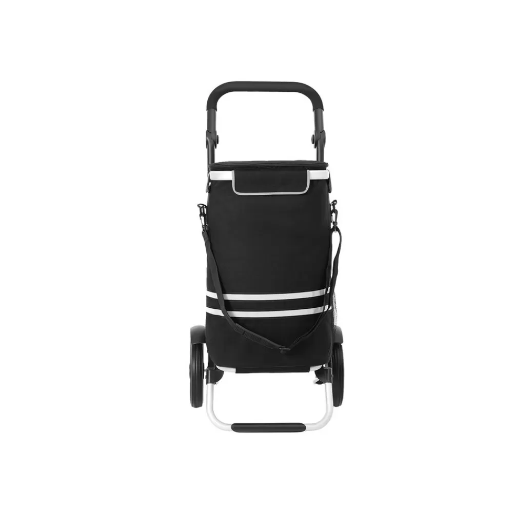 Discount SONGMICS Einkaufstrolley 35 L Schwarz
