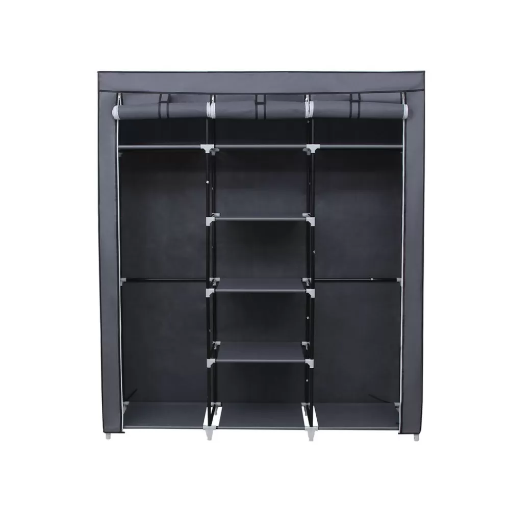 groer_stoffschrank__x__cm_beige_7.webp Store SONGMICS Großer Stoffschrank 175 x 150 cm Beige