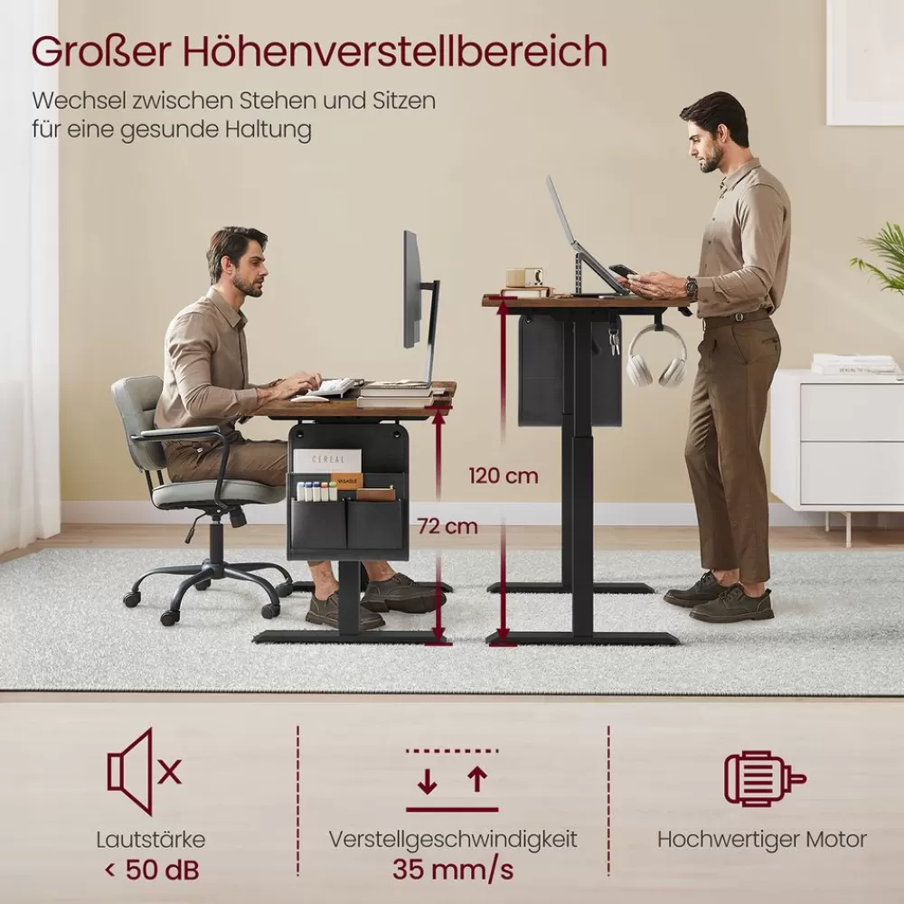 hhenverstellbarer_schreibtisch_elektrisch_2-1.webp Clearance SONGMICS Höhenverstellbarer Schreibtisch elektrisch