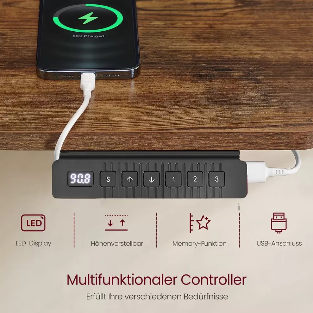 hhenverstellbarer_schreibtisch_elektrisch_4-1.webp Clearance SONGMICS Höhenverstellbarer Schreibtisch elektrisch
