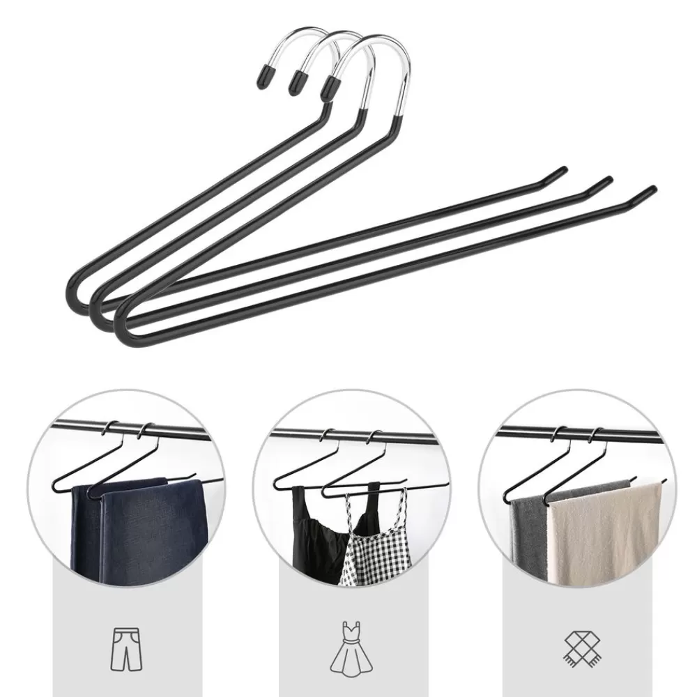 New SONGMICS Hosenbügel mit offenem Design 20er Set