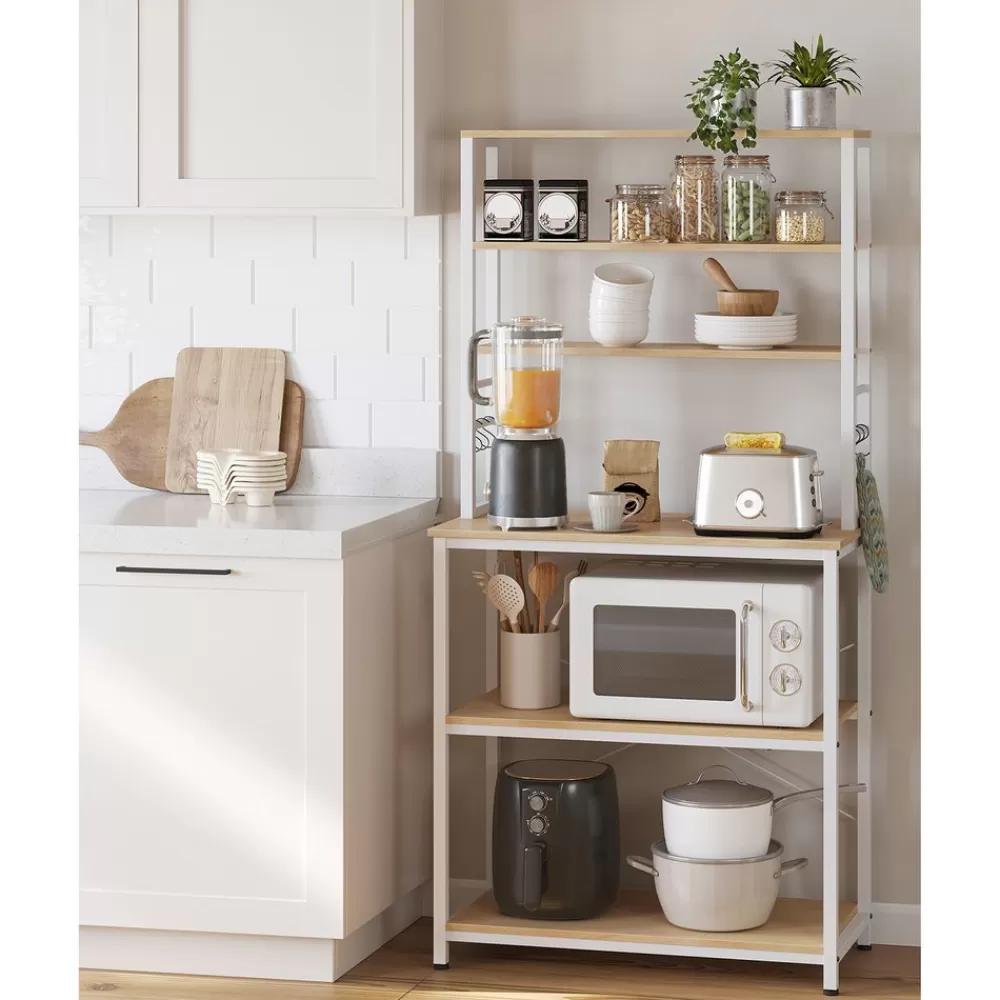 industriedesign_kchenregal_vintagebraunschwarz_10.webp New SONGMICS Industrie-Design Küchenregal Vintagebraun-Schwarz