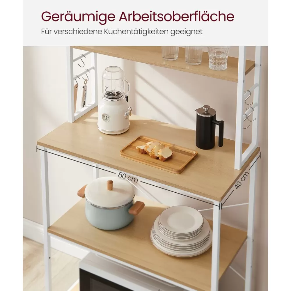 industriedesign_kchenregal_vintagebraunschwarz_13.webp New SONGMICS Industrie-Design Küchenregal Vintagebraun-Schwarz