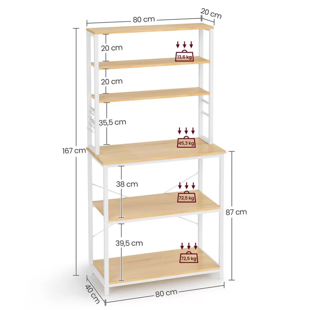 industriedesign_kchenregal_vintagebraunschwarz_14.webp New SONGMICS Industrie-Design Küchenregal Vintagebraun-Schwarz