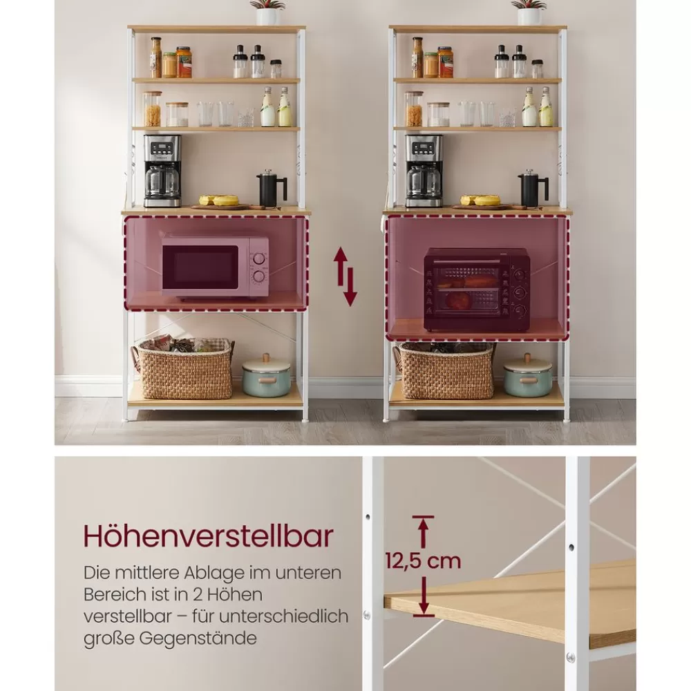 industriedesign_kchenregal_vintagebraunschwarz_15.webp New SONGMICS Industrie-Design Küchenregal Vintagebraun-Schwarz