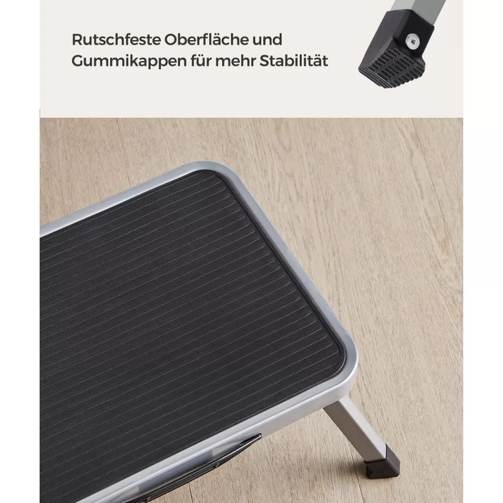klapptritt_mit_antirutschmatte_12.webp Discount SONGMICS Klapptritt mit Anti-Rutsch-Matte
