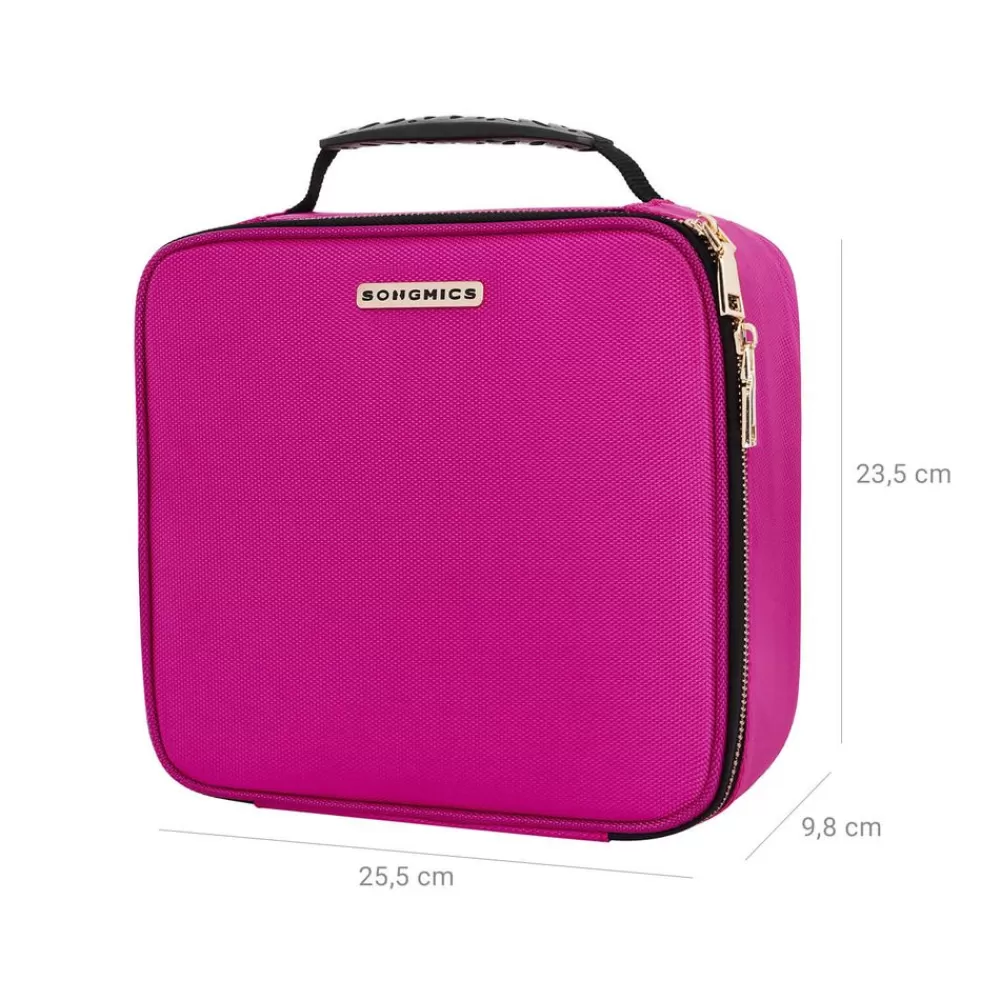 kosmetiktasche_fr_die_reise_pink_6.webp Best SONGMICS Kosmetiktasche für die Reise Pink