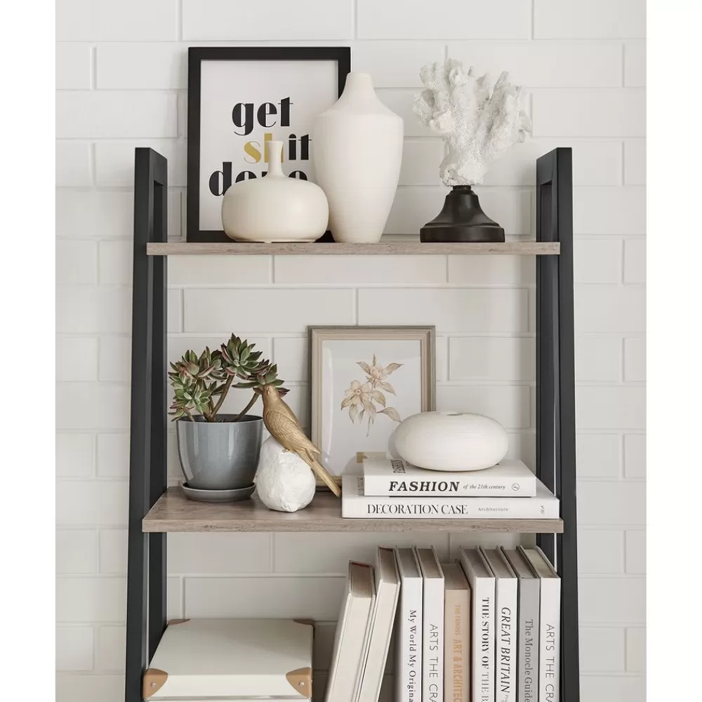 leiterregal_mit__ebenen_3.webp Online SONGMICS Leiterregal mit 5 Ebenen