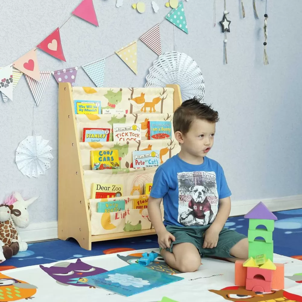 niedliches_bcherregal_fr_kinder_3.webp Store SONGMICS Niedliches Bücherregal für Kinder