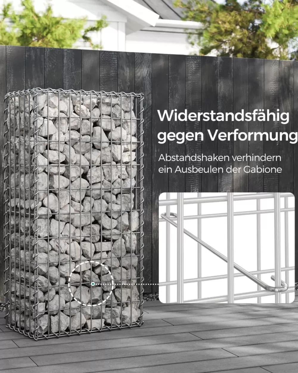 rechteckige_steingabione_3.webp Cheap SONGMICS Rechteckige Steingabione