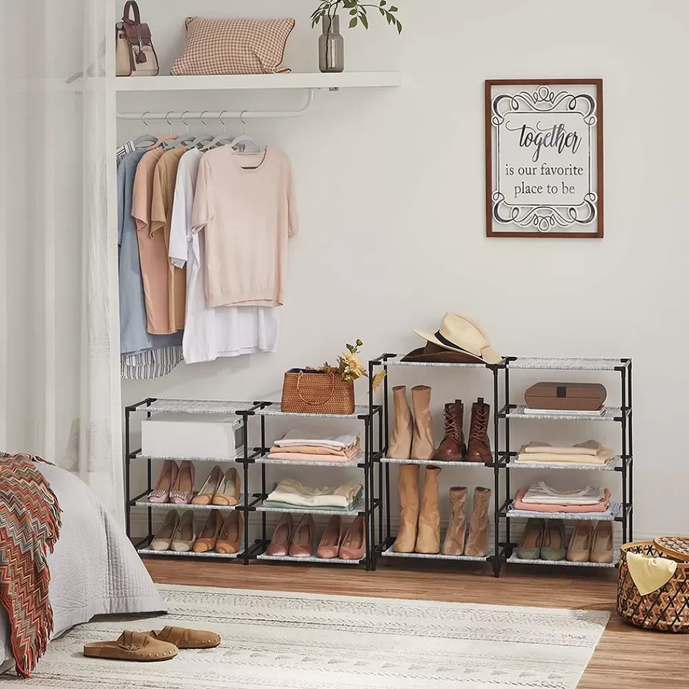 schuhregal_mit__ebenen_2-3.webp Best Sale SONGMICS Schuhregal mit 9 Ebenen