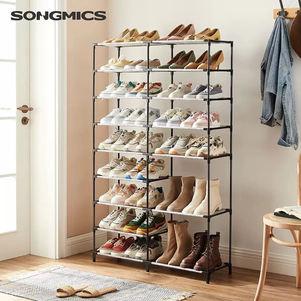 schuhregal_mit__ebenen_3-3.webp Best Sale SONGMICS Schuhregal mit 9 Ebenen
