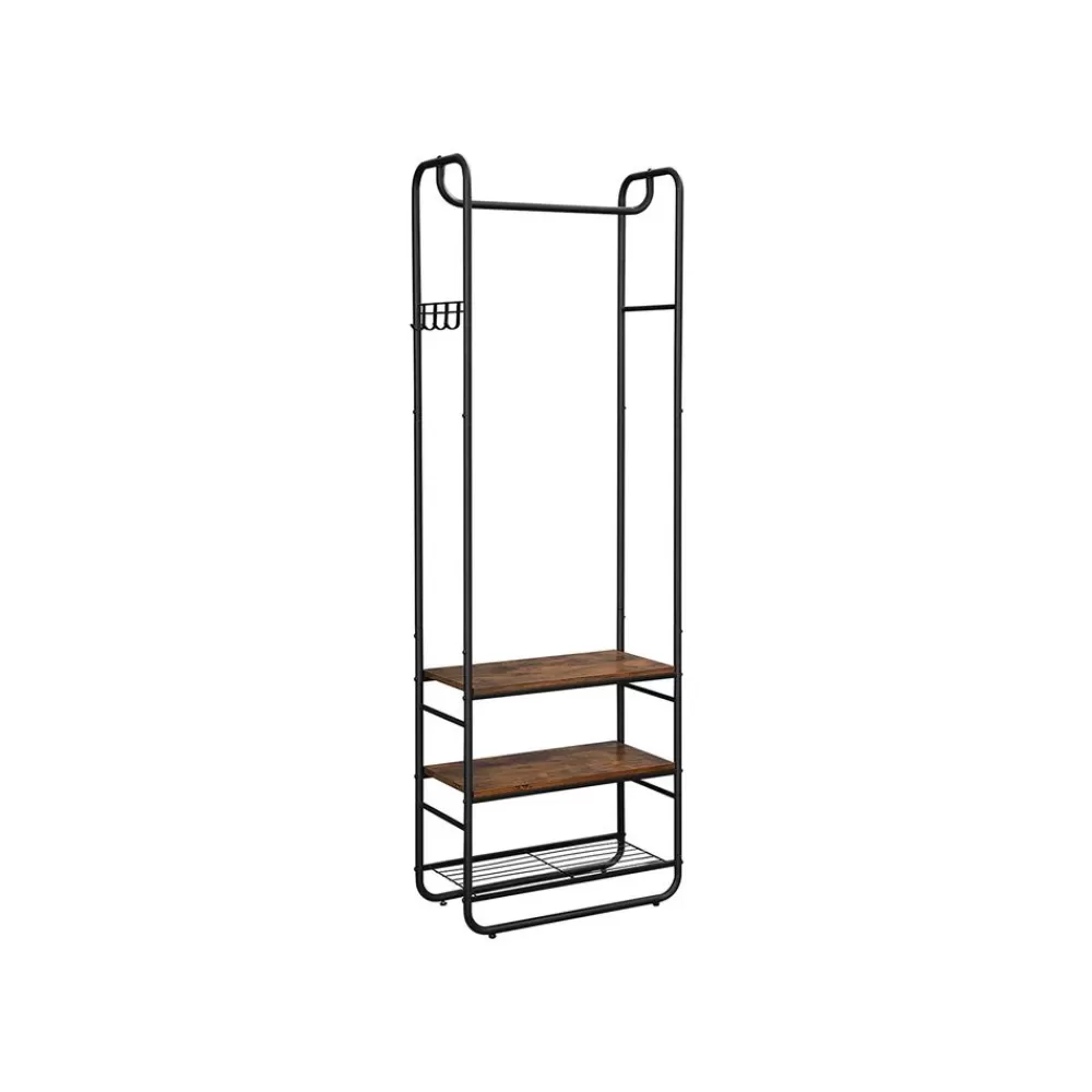Clearance SONGMICS Sitzbank mit Stauraum Vintagebraun