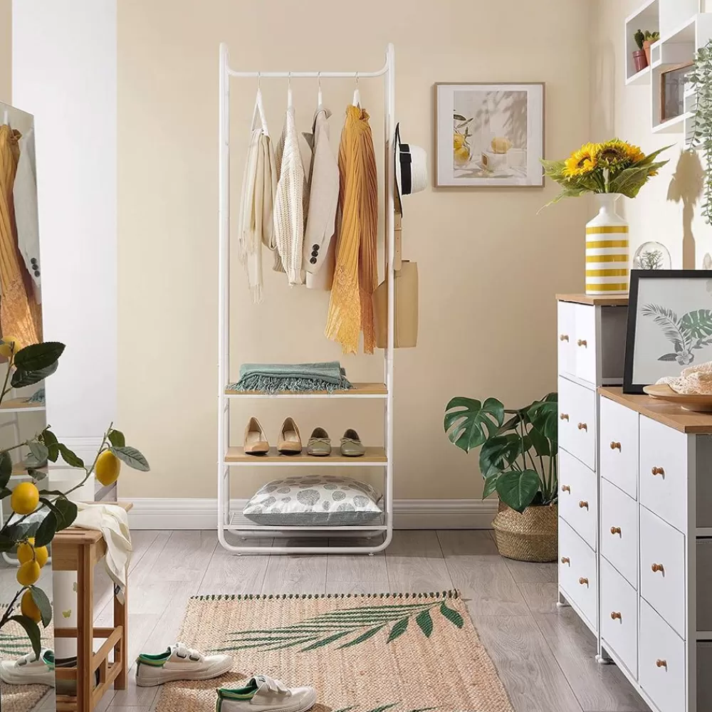 Clearance SONGMICS Sitzbank mit Stauraum Vintagebraun