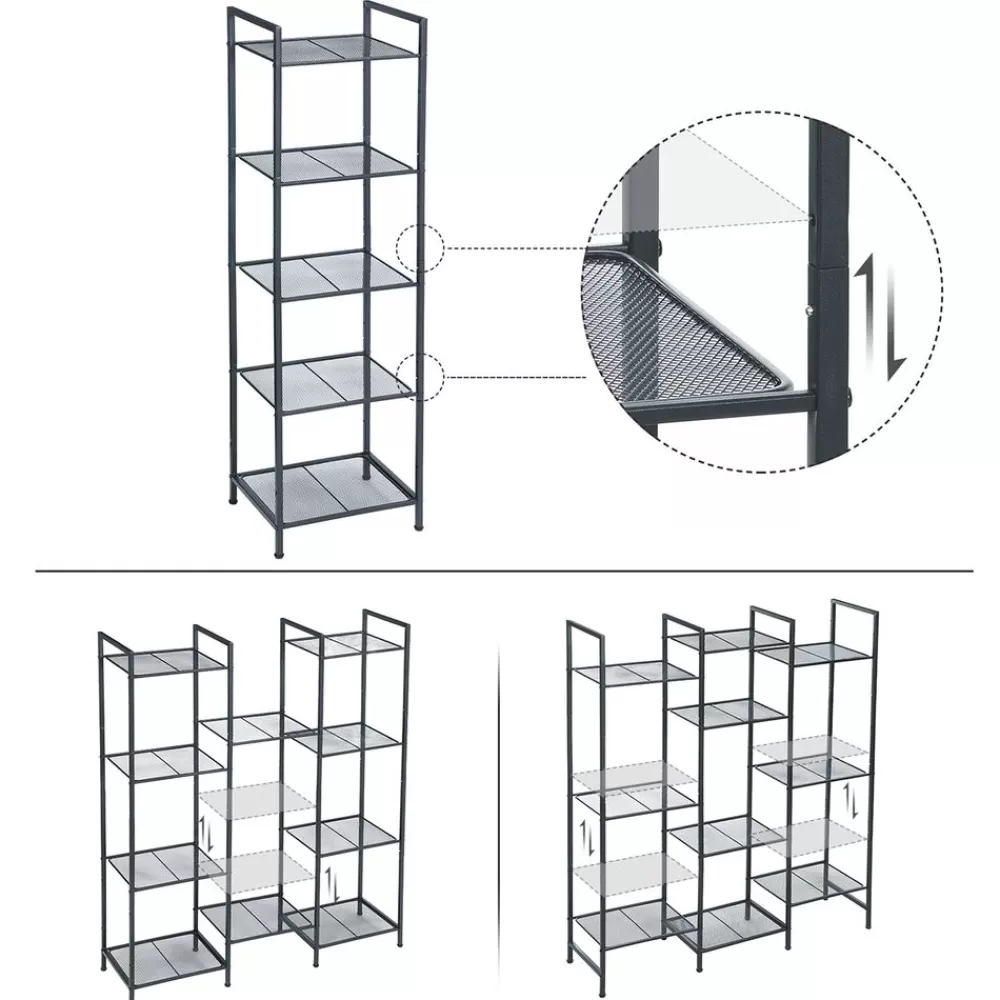 standregal_aus_metall_mit__ebenen_6-1.webp Outlet SONGMICS Standregal aus Metall mit 5 Ebenen