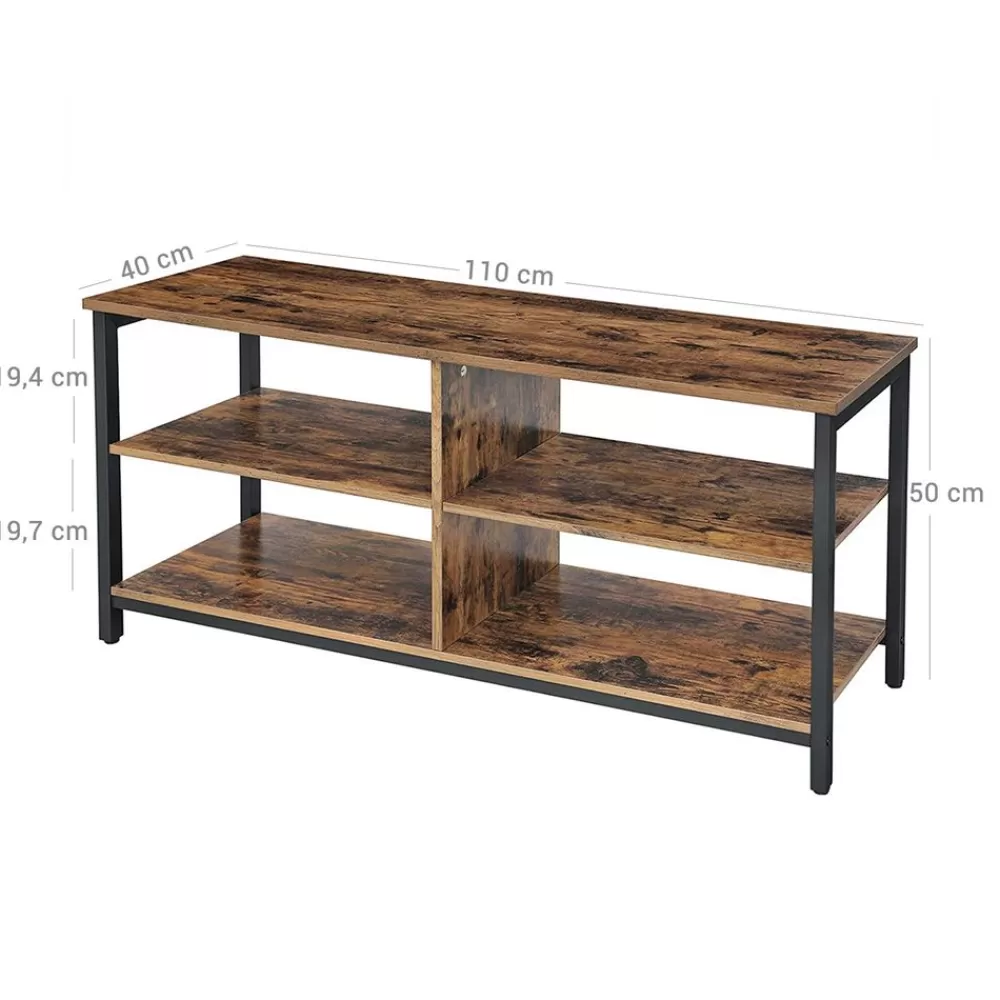 tvregal_mit__regalebenen_6.webp Flash Sale SONGMICS TV-Regal mit 4 Regalebenen