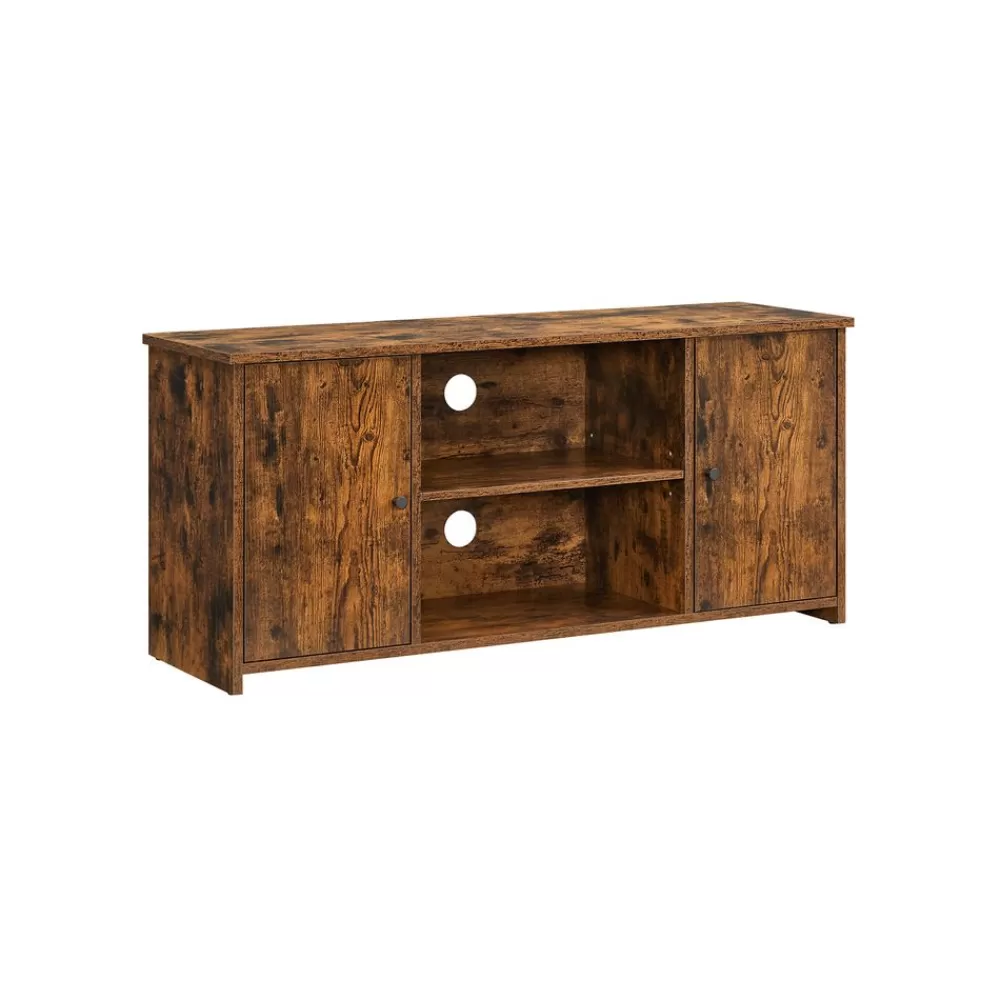 Discount SONGMICS TV-Schrank mit Türen Vintagebraun